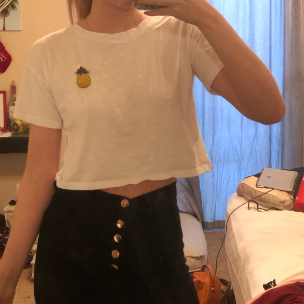 Pineapple Crop Top